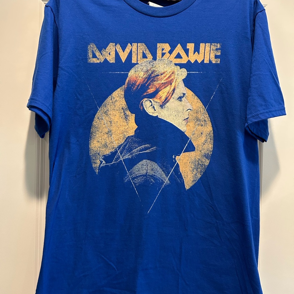 Blue and Yellow Short Sleeve Tee